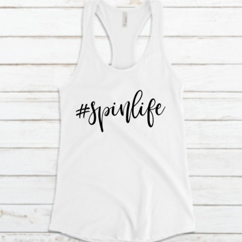 Next Level Tank Top Racerback Spinlife S M L XL